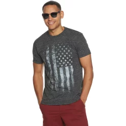 Men's Apt. 9® Standard-Fit Graphic Tee -Clearance Sales Store 5167194 Black Heather