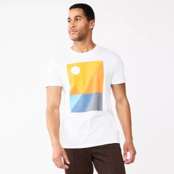 Men's Apt. 9® Standard-Fit Graphic Tee -Clearance Sales Store 5167194 Golden Sky