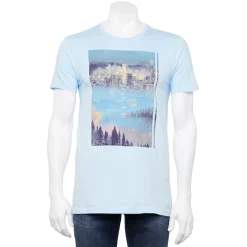 Men's Apt. 9® Standard-Fit Graphic Tee -Clearance Sales Store 5167194 Light Blue