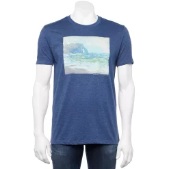 Men's Apt. 9® Standard-Fit Graphic Tee -Clearance Sales Store 5167194 Navy Heather