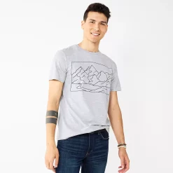 Men's Apt. 9® Standard-Fit Graphic Tee -Clearance Sales Store 5167194 Ridgeline
