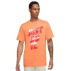 Big & Tall Nike Just Do It. Tee -Clearance Sales Store 5186923 Orange Trance