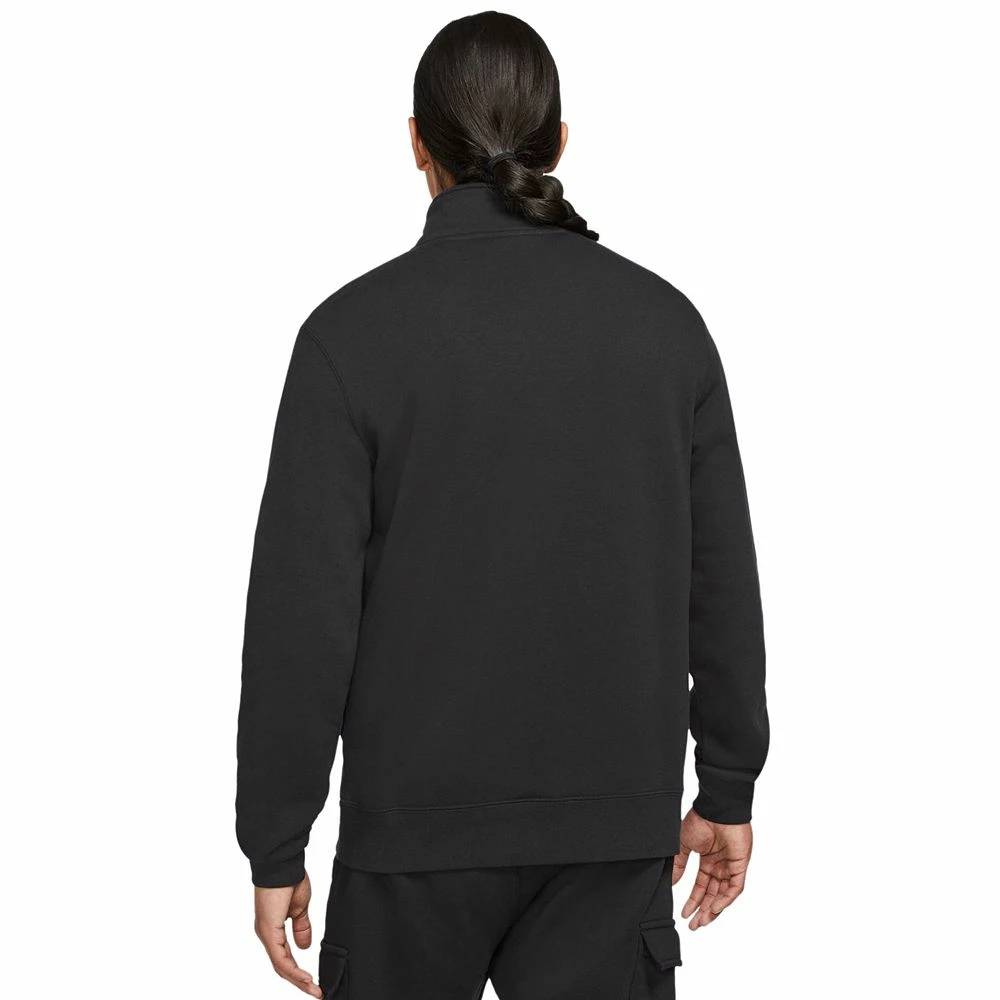 Big & Tall Nike Brushed-Back 1/2-Zip Pullover 7 Big & Tall Nike Brushed-Back 1/2-Zip Pullover - Image 5