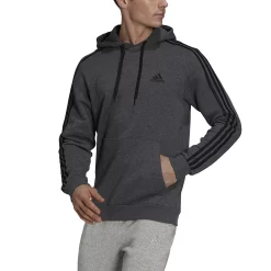 Big & Tall adidas Essentials Athletic Fleece Hoodie -Clearance Sales Store 5205795 ALT2
