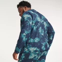 Big & Tall FLX Leisure Crew Sweatshirt -Clearance Sales Store 5210570 ALT