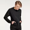 Men's FLX Leisure Crew Sweatshirt -Clearance Sales Store 5210686 Mineral Black