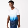 Men's Tek Gear® Dry Tek Printed Tee -Clearance Sales Store 5223988 Blue Dip Dye