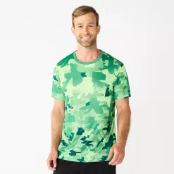 Men's Tek Gear® Dry Tek Printed Tee 15 Men's Tek Gear® Dry Tek Printed Tee -Clearance Sales Store 5223988 Green Camo Radient