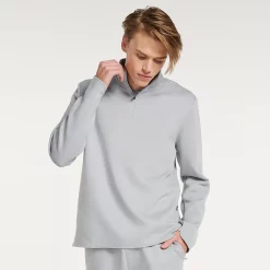 Men's FLX Mid-Weight Pullover -Clearance Sales Store 5224103 Gray Inlay