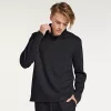 Men's FLX Mid-Weight Pullover -Clearance Sales Store 5224103 Mineral Black