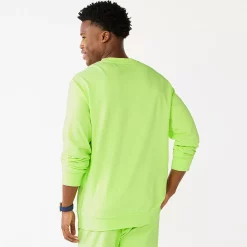 Men's Tek Gear® French-Terry Lounge Crew Sweatshirt -Clearance Sales Store 5224226 ALT