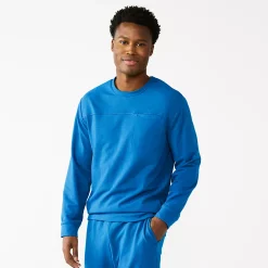 Men's Tek Gear® French-Terry Lounge Crew Sweatshirt -Clearance Sales Store 5224226 Vinson Bay Archroma