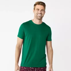 Men's Sonoma Goods For Life® Seriously Soft Crewneck Pajama Tee 12 Men's Sonoma Goods For Life® Seriously Soft Crewneck Pajama Tee -Clearance Sales Store 5236476 Green Space Dye