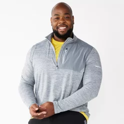 Big & Tall Tek Gear® Mixed Media Pullover 10 Big & Tall Tek Gear® Mixed Media Pullover -Clearance Sales Store 5236923 Smokey Slate