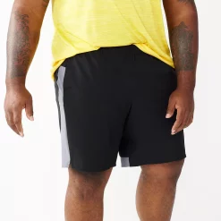 Big & Tall Tek Gear® Woven Training Shorts 7" -Clearance Sales Store 5240488 Mineral Black