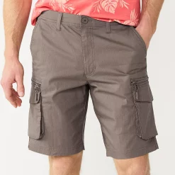 Men's Sonoma Goods For Life® 10-Inch Outdoor Flexwear Cargo Shorts -Clearance Sales Store 5242921 Kagan Khaki