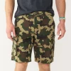 Men's Sonoma Goods For Life® 10-Inch Outdoor Flexwear Cargo Shorts -Clearance Sales Store 5242921 Olive Camo
