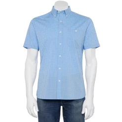 Men's Croft & Barrow® Slim-Fit Performance Woven Button-Down Shirt 20 Men's Croft & Barrow® Slim-Fit Performance Woven Button-Down Shirt -Clearance Sales Store 5256596 Blue Gingham