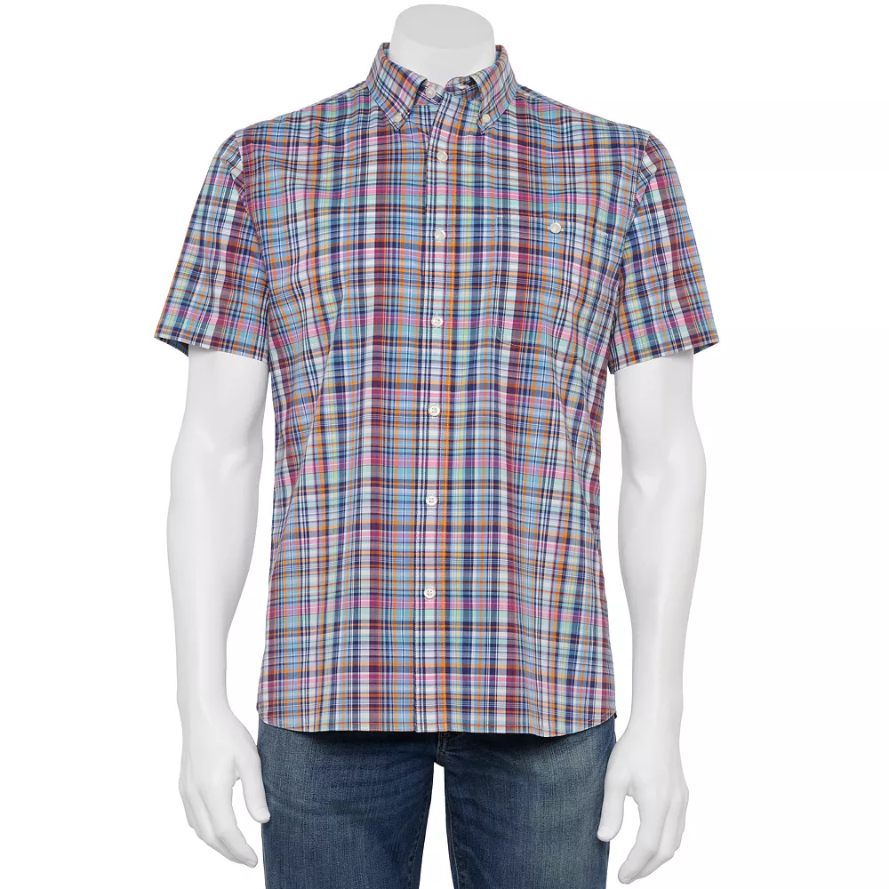 Men's Croft & Barrow® Slim-Fit Performance Woven Button-Down Shirt 6 Men's Croft & Barrow® Slim-Fit Performance Woven Button-Down Shirt - Image 4