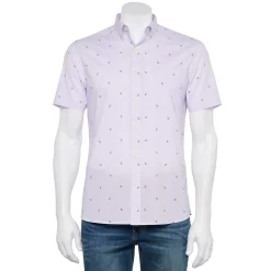 Men's Croft & Barrow® Slim-Fit Performance Woven Button-Down Shirt 26 Men's Croft & Barrow® Slim-Fit Performance Woven Button-Down Shirt -Clearance Sales Store 5256596 Purple Anchor