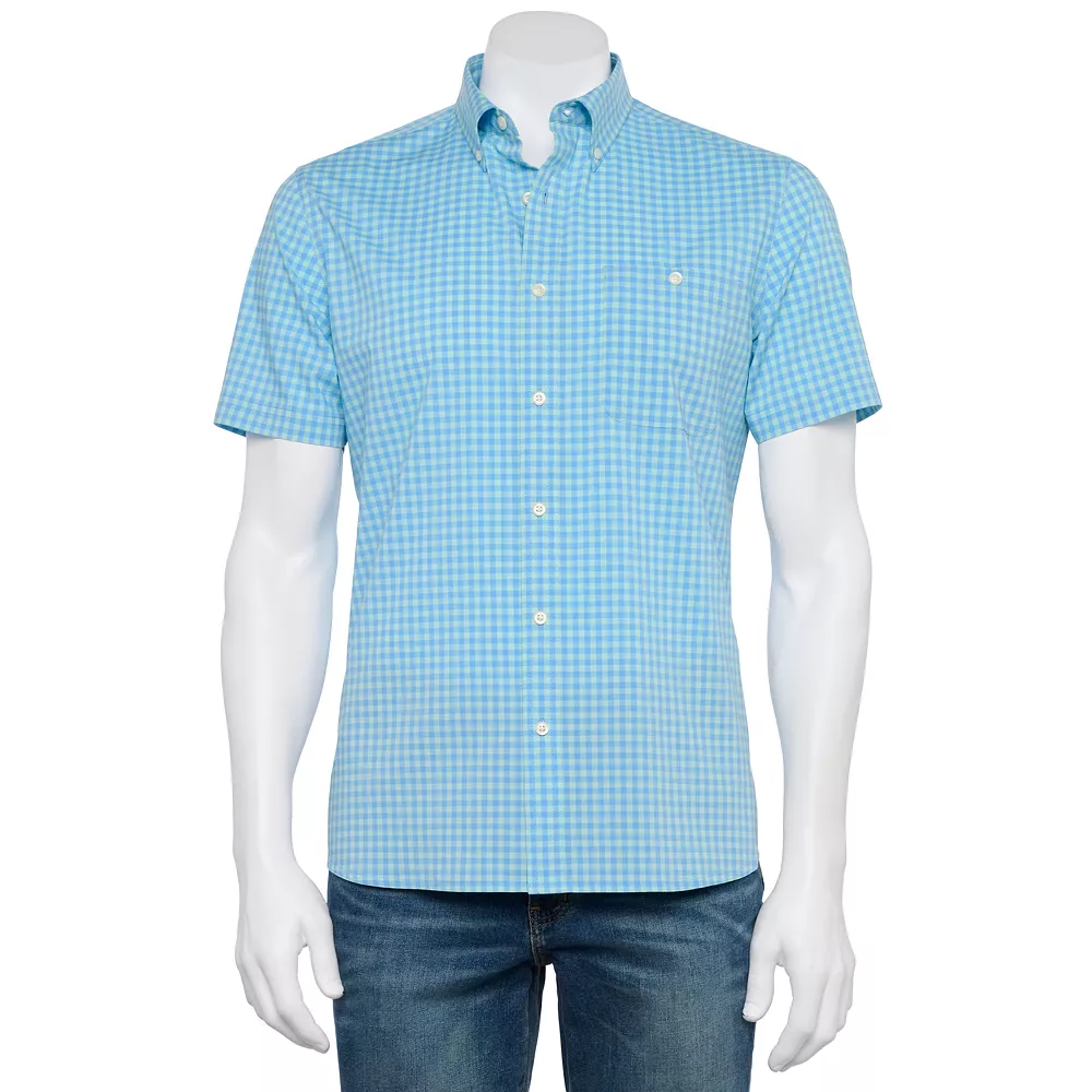 Men's Croft & Barrow® Slim-Fit Performance Woven Button-Down Shirt 12 Men's Croft & Barrow® Slim-Fit Performance Woven Button-Down Shirt - Image 10