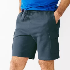 Men's Tek Gear® Ultra Soft Fleece Cargo Shorts -Clearance Sales Store 5261254 Dark Blue
