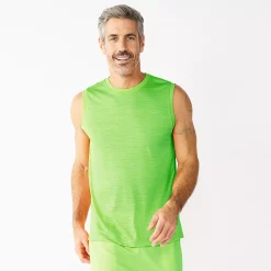 Men's Tek Gear® Dry Tek Muscle Tee 13 Men's Tek Gear® Dry Tek Muscle Tee -Clearance Sales Store 5262221 Green Obsession