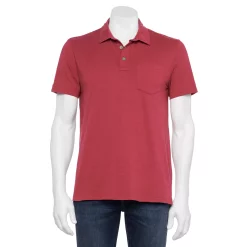 Men's Sonoma Goods For Life® Supersoft Lightweight Polo -Clearance Sales Store 5267619 Allure Red