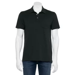 Men's Sonoma Goods For Life® Supersoft Lightweight Polo -Clearance Sales Store 5267619 Black
