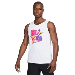 Men's Nike Dri-FIT Graphic Training Tank Top -Clearance Sales Store 5274409 White