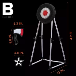 Black Series Bristle Axe Throwing Target Set -Clearance Sales Store 5280162 ALT4