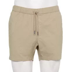 Men's Sonoma Goods For Life® Pull-On 5-inch Shorts -Clearance Sales Store 5346060 Khaki