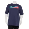 Big & Tall Champion® Framed Graphic Script Tee -Clearance Sales Store 5358267 Navy