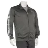 Big & Tall Champion® Scripted Tricot Track Jacket -Clearance Sales Store 5358495 Dark Gray