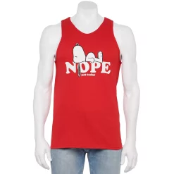 Men's Graphic Tank Top -Clearance Sales Store 5360062 Red