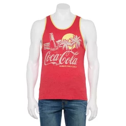 Men's Graphic Tank Top -Clearance Sales Store 5360062 Red Heather