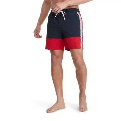 Men's Tommy Hilfiger Colorblock Logo Tape Swim Trunks