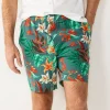Men's Apt. 9® Premier Flex E-Waist 5-inch Shorts -Clearance Sales Store 5483168 Floral Print