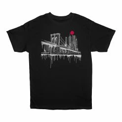 Big & Tall Patterned Graphic Tee -Clearance Sales Store 5499847 Black Bridge