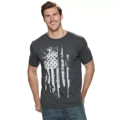 Big & Tall Patterned Graphic Tee -Clearance Sales Store 5499847 Black Equalize