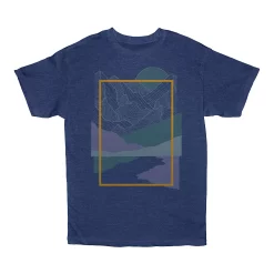 Big & Tall Patterned Graphic Tee -Clearance Sales Store 5499847 Blue View