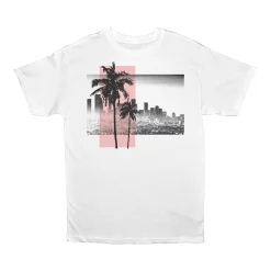 Big & Tall Patterned Graphic Tee -Clearance Sales Store 5499847 Palm Tree
