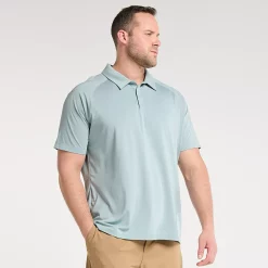 Big & Tall FLX Dynamic Comfort Polo -Clearance Sales Store 5504618 Gray Inlay