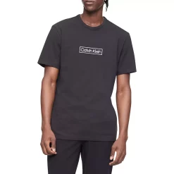 Men's Calvin Klein Reimagined Heritage Pajama Sleep Crewneck Tee -Clearance Sales Store 5510752 Black
