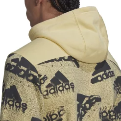 Men's adidas Essentials Brand Love Fleece Hoodie 16 Men's adidas Essentials Brand Love Fleece Hoodie -Clearance Sales Store 5514410 ALT3