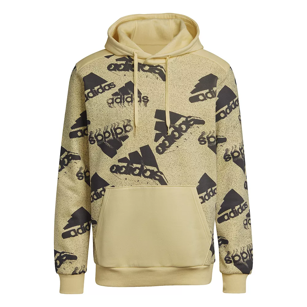 Men's adidas Essentials Brand Love Fleece Hoodie 10 Men's adidas Essentials Brand Love Fleece Hoodie - Image 8