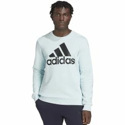 Men's adidas Essentials Big Logo Sweatshirt -Clearance Sales Store 5515950 Almost Blue