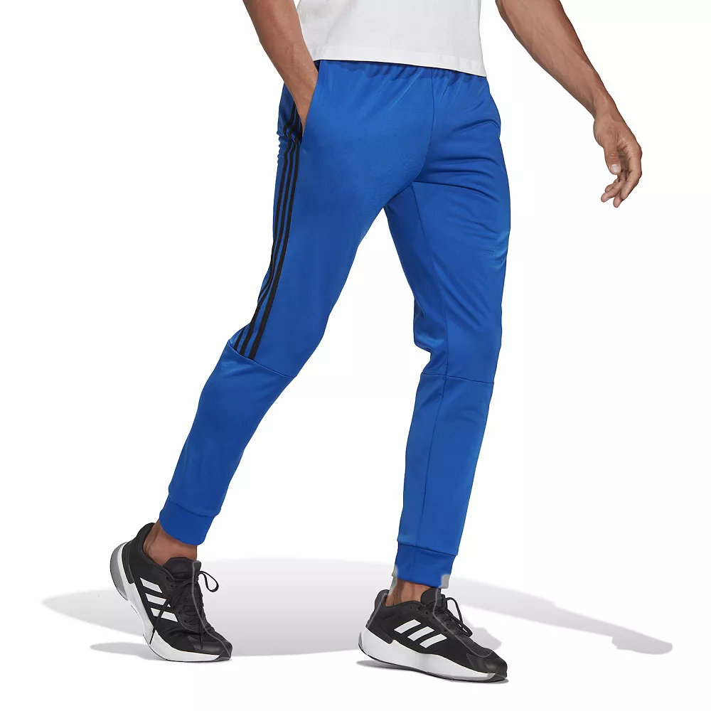 Men's adidas Essentials 3-Stripes Tricot Joggers 6 Men's adidas Essentials 3-Stripes Tricot Joggers - Image 4