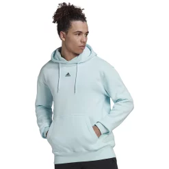 Men's adidas Feel Vivid Oversized Hoodie -Clearance Sales Store 5517451 Almost Blue