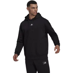 Men's adidas Feel Vivid Oversized Hoodie -Clearance Sales Store 5517451 Black
